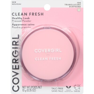 CoverGirl Clean fresh apparence saine poudre pressée 100 diaphane 10 g, 109,90 $/100g