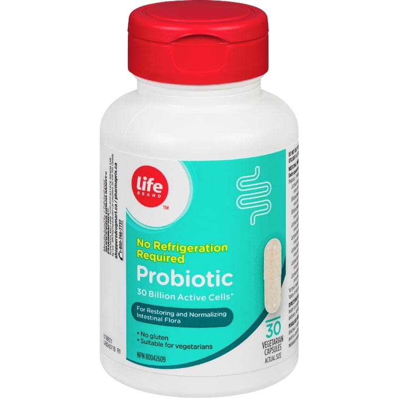 Probiotic 30 Billion Active Cells, 30 Capsules
