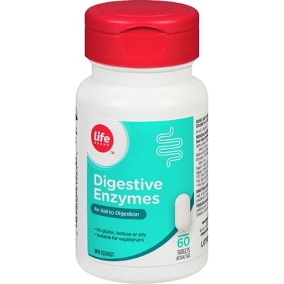 Life Brand Digestive Enzyme 60 ea, $0.20/1ea