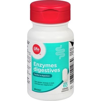 Life LB ENZYMES DIGESTIVES 60 ea, 0,20 $/1ch