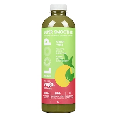 Loop Smoothie, Green Vibes 1000 ml, $0.95/100ml