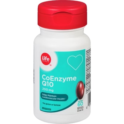 Life Brand Coenzyme Q10, 200Mg, 60 Softgels 60 ea, $0.43/1ea