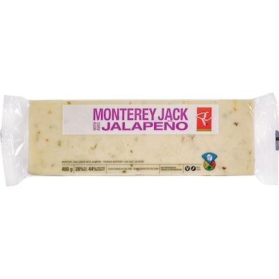 le Choix du Président Fromage monterey jack avec jalapeño 400 g, 1,70 $/100g