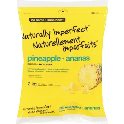 No Name Pineapples pieces 2 kg, $0.95/100g