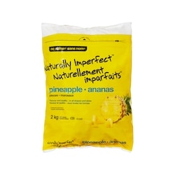 No Name Naturally Imperfect Frozen Pineapple Pieces 2 kg, $0.73/100g