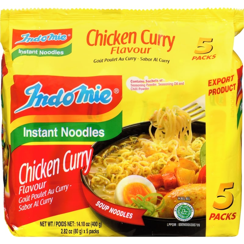 Chicken Curry Flavour Instant Noodles