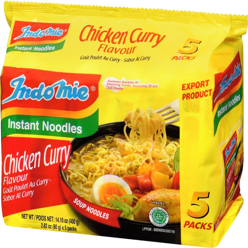 Chicken Curry Flavour Instant Noodles