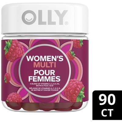 OLLY Gummy Supplement Blissful Berry multivitamin  90 ea, $0.23/1ea