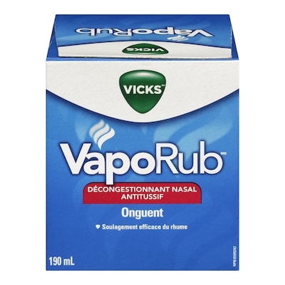 Vicks VICKS VAPORUB ORIGINAL 190 ml, 9,99 $/100ml