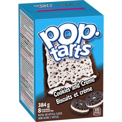 Kelloggs Poptarts Pop Tarts Cookies N Cream 384 g, $0.78/100g