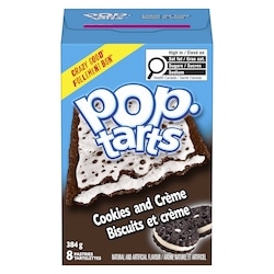Kellogg’s Poptarts Klgs Pop Tarts Biscuits Creme 384 g, 0,78 $/100g