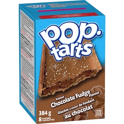 Kelloggs Poptarts Pop Tarts Frosted Chocolate Fudge Flavour 384 g, $0.86/100g