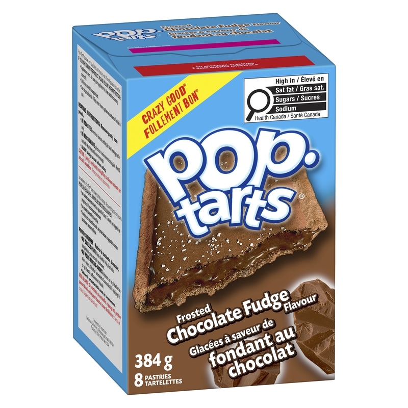 Poptarts Pop Tarts Frosted Chocolate Fudge Flavour