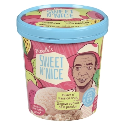 Neale's Sweet and Nice Guava Passion Fruit Ice Cream 500 ml, $1.20/100ml