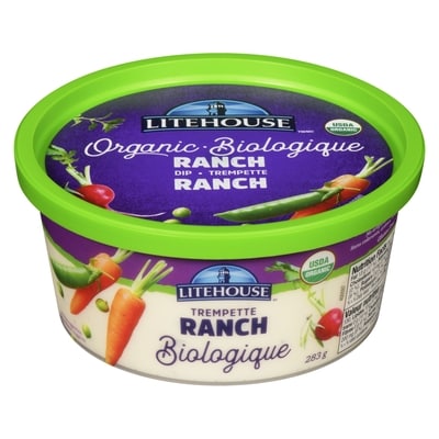 Litehouse Trempette Ranch Biologique 283 g, 1,94 $/100g