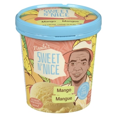 Neale's Sweet and Nice Mango Ice Cream 500 ml, $1.00/100ml