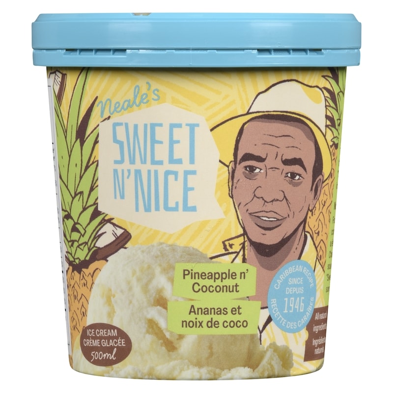 Pineapple Coconut Ice Cream