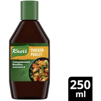 Knorr Concentrated Bouillon Chicken  250 ml, $3.20/100ml
