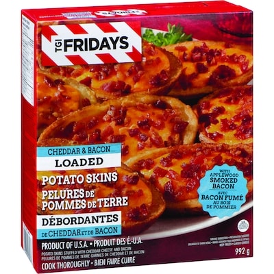 TGI Fridays Potato Skins 1 kg, $1.90/100g