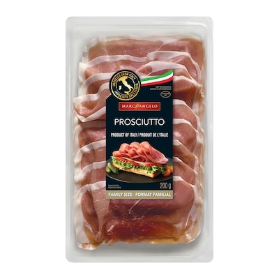 Marcangelo Prosciutto Family Size 200 g, $6.75/100g