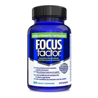 Focus Factor Extra Strength Nutrition For The Brain 60 ea, $0.70/1ea
