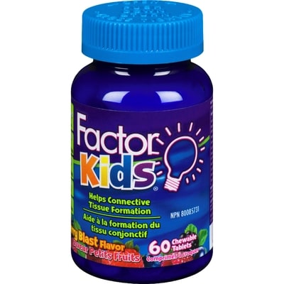 Focus Factor Kids Chewable Tablets Berry Blast Flavor 60 ea, $0.27/1ea