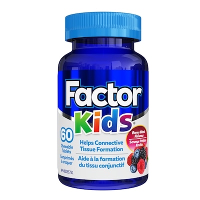 Focus Factor Kids Chewable Tablets Berry Blast Flavour 60 ea, $0.31/1ea