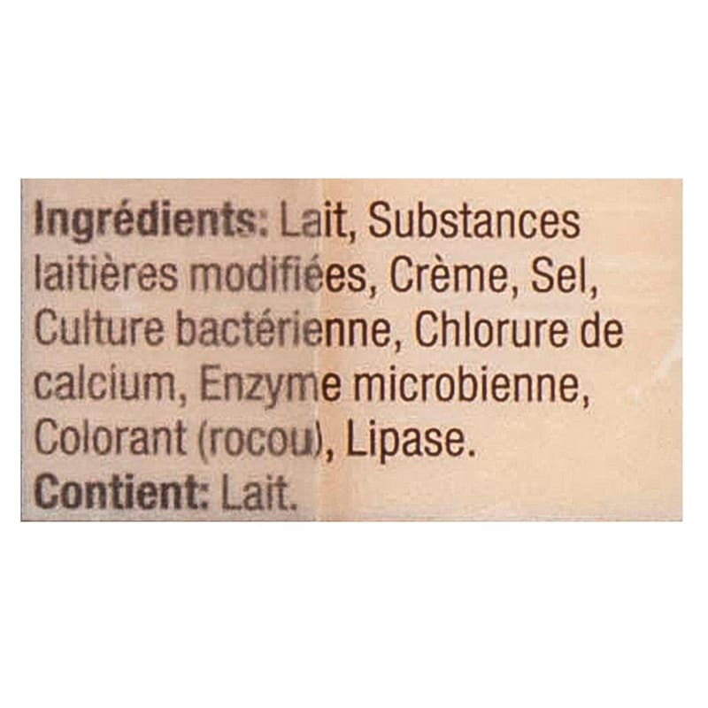 Cheddar-Coloured Medium Cheese