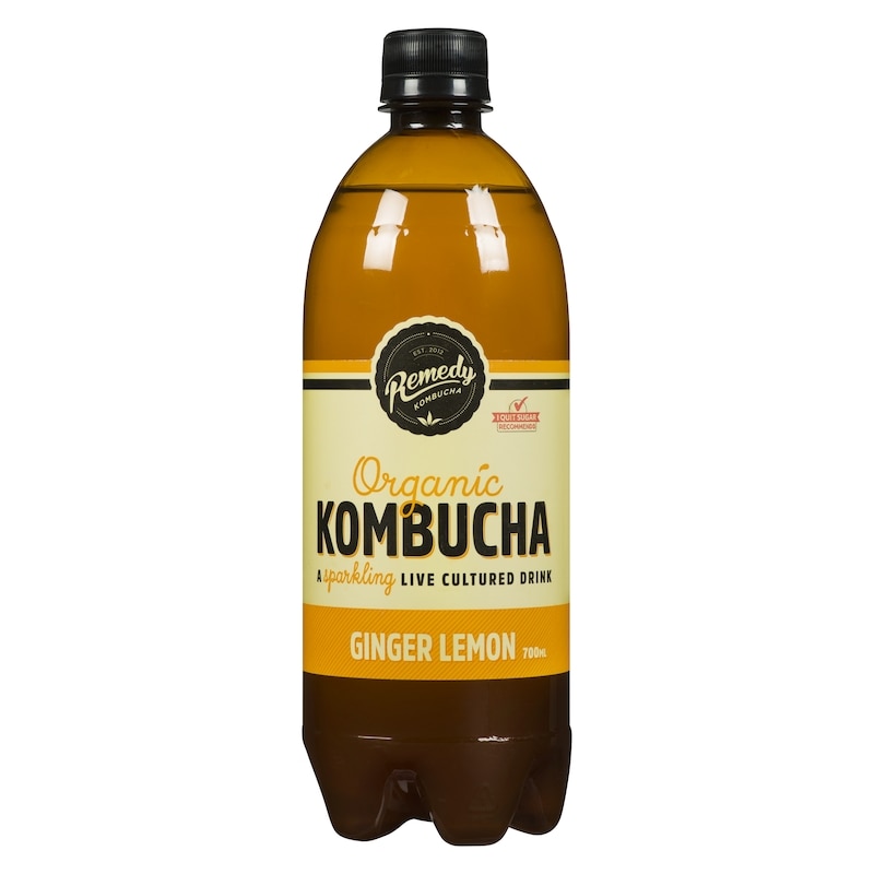 Kombucha Ginger Lemon