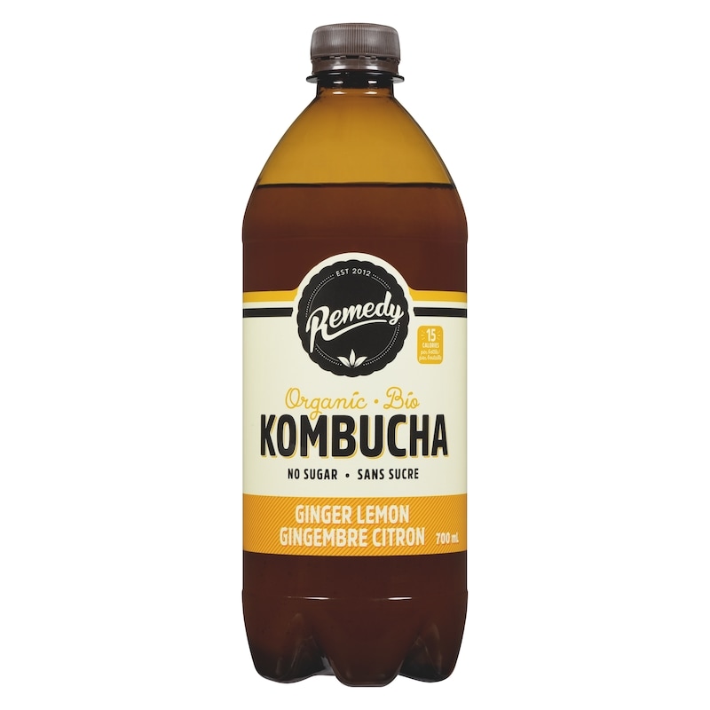 Kombucha Ginger Lemon