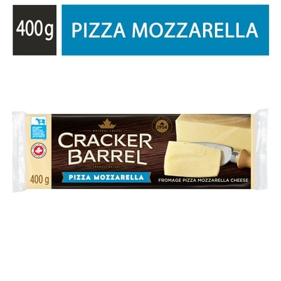 Cracker Barrel Fromage pizza mozzarella 400 g, 2,12 $/100g