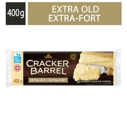 Cracker Barrel Fromage cheddar extra-fort blanc 400 g, 2,25 $/100g