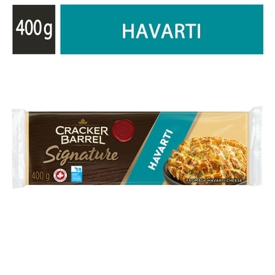 Cracker Barrel Bar Havarti 400 g, $1.75/100g