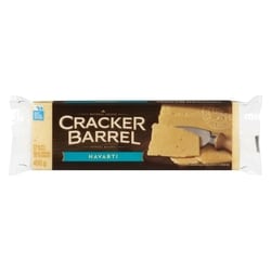Cracker Barrel Bar Havarti 400 g, $1.49/100g
