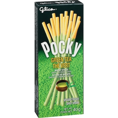 Pocky Biscuit Sticks Green Tea Cream Coated