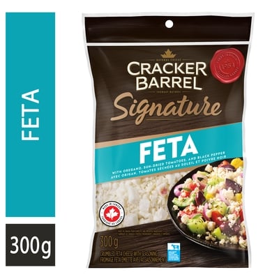 Cracker Barrel Shreds Feta 300 g, $2.33/100g