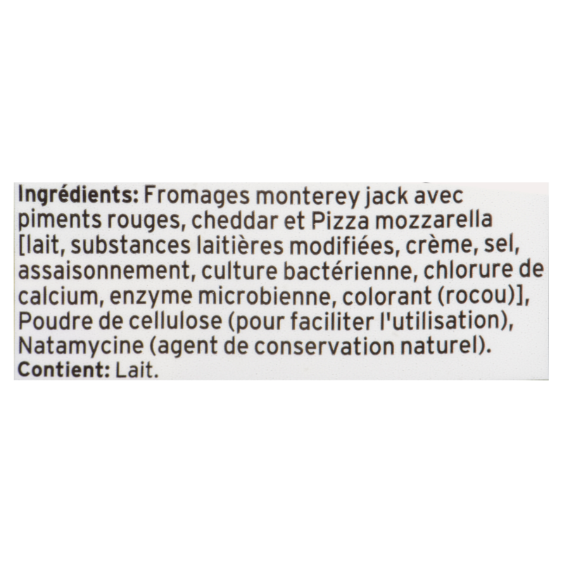 Habanero Heat Shredded Cheese