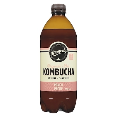 Remedy Peach Kombucha 700 ml, $0.86/100ml