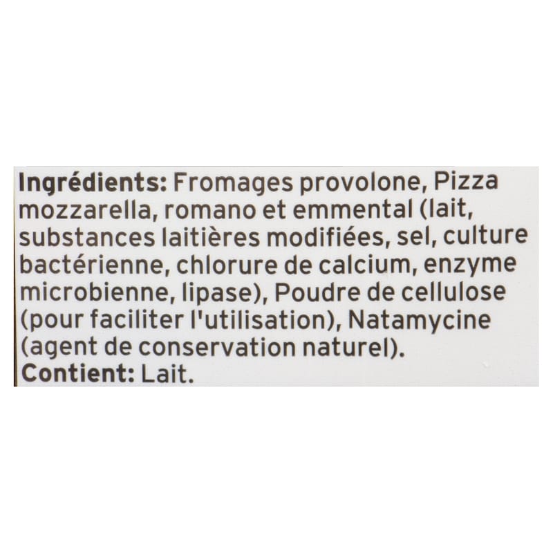 4 Cheese Italiano Shredded Cheese