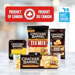 Cracker Barrel Mozza Cheddar Shredded Cheese - 320 g | Your