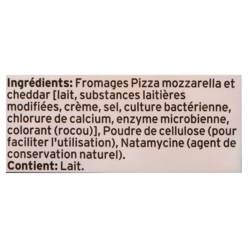 Mozza Cheddar Shredded Cheese