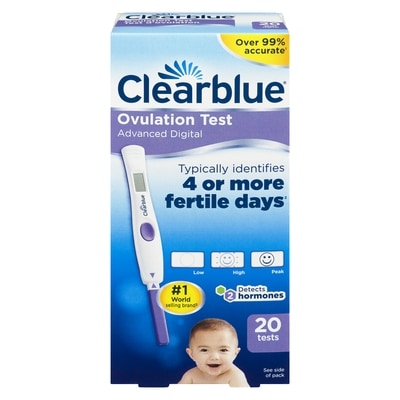 Clearblue Advil 20 ea, $3.55/1ea