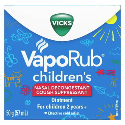 Vicks VapoRub Children’s Nasal Decongestant Cough Suppressant Ointment 50 g, $16.58/100g