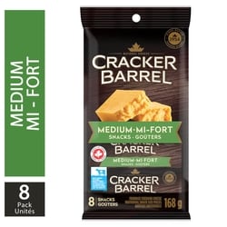 Medium Cheddar Cheese Snacks 8 Pack