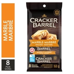 Cracker Barrel Collations au fromage marbré paquet de 8 168 g 168 g, 4,16 $/100g