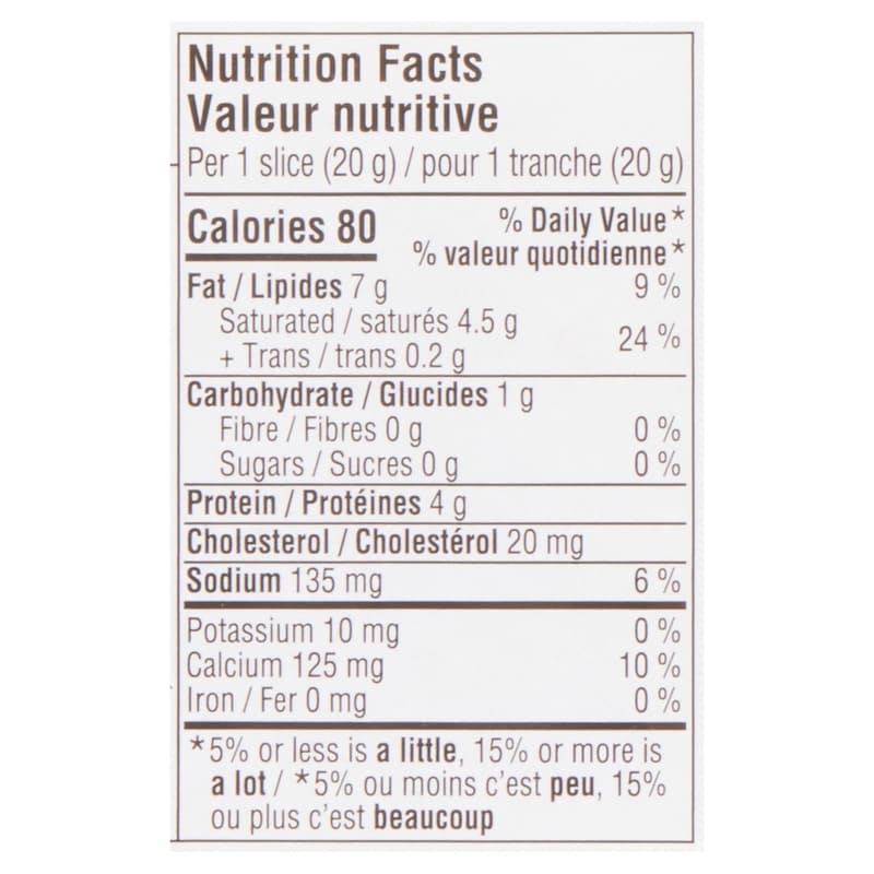 Havarti Cheese Slices