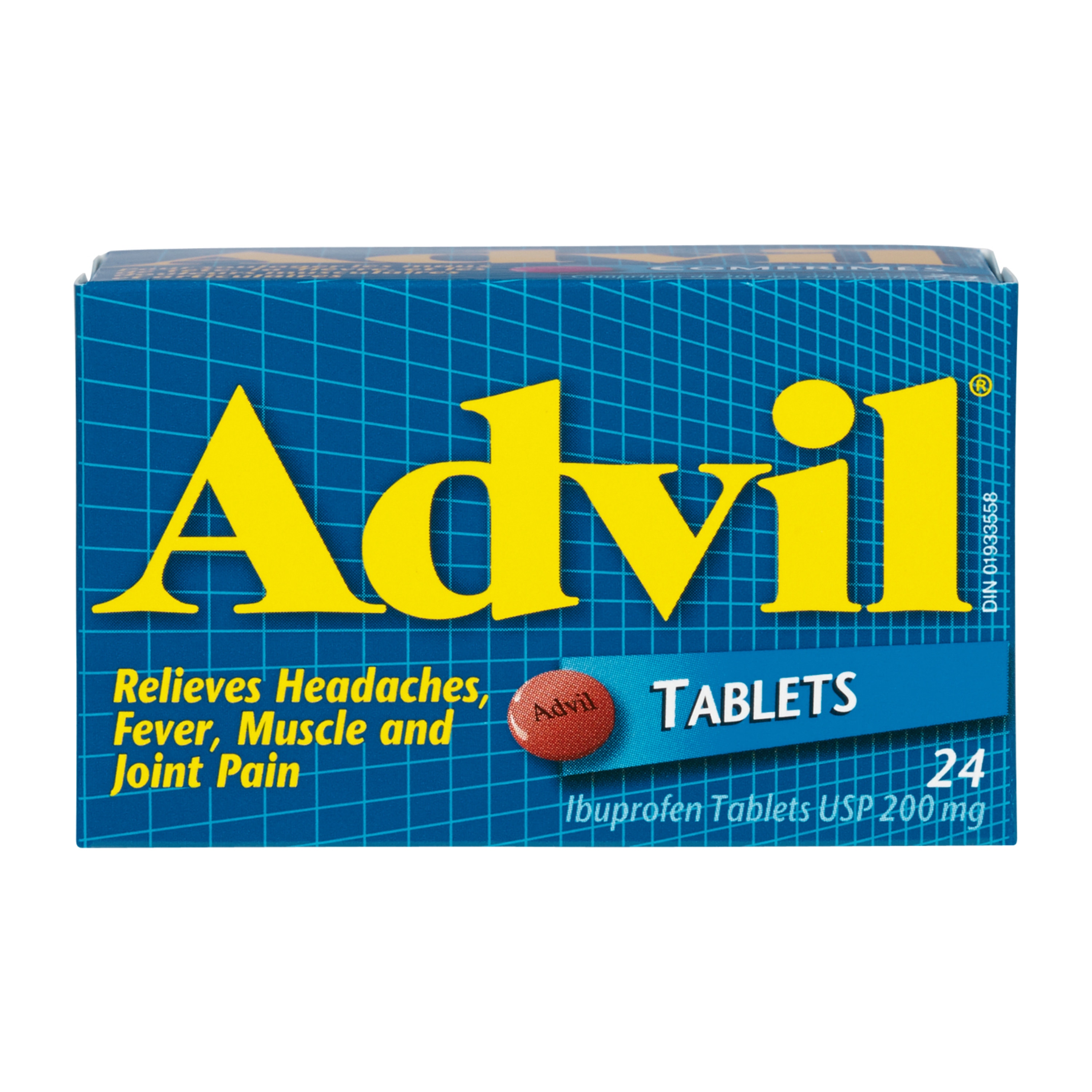 Advil ADVIL 200 MG 24 ea, 0,31 $/1ch