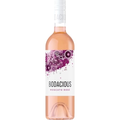 Bodacious Moscato Rosé Wine (ID required at pick-up) 750 ml, $1.76/100ml