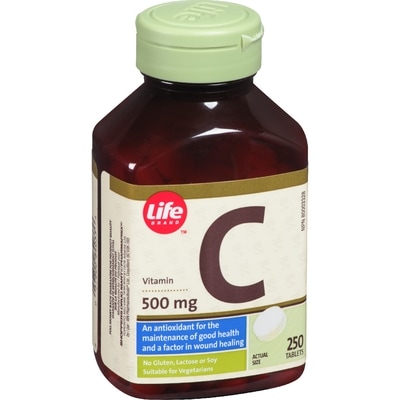Vitamin C 500 mg 250 Tablets