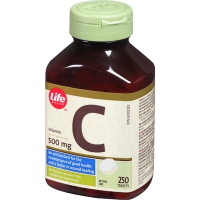 Vitamin C 500 mg 250 Tablets